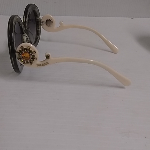 Prada sunglasses round spr 27 QS with Crystal - Picture 3 of 8